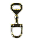 Pomegranate Brass Snaffle Bottle Opener