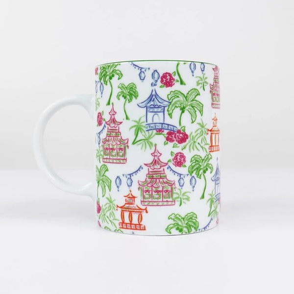 Pomegranate Ceramic Mug - Palms & Pagodas