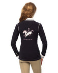 Goode Rider Girls Long Sleeve Champion Polo Shirt - Kids