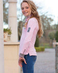 Goode Rider Girls Long Sleeve Champion Polo Shirt - Kids