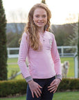 Goode Rider Girls Long Sleeve Champion Polo Shirt - Kids