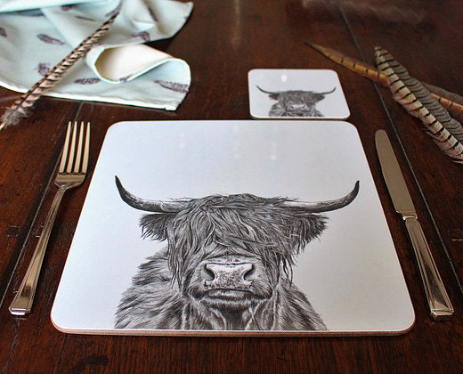 Sophie Botsford Highland Cow Placemat