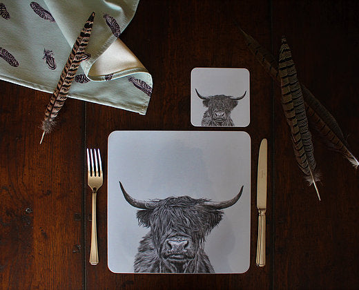 Sophie Botsford Highland Cow Placemat