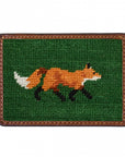 Smathers & Branson Fox Needlepoint Card Wallet