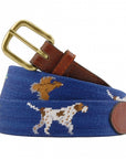 Smathers & Branson Bird Dog Needlepoint Belt