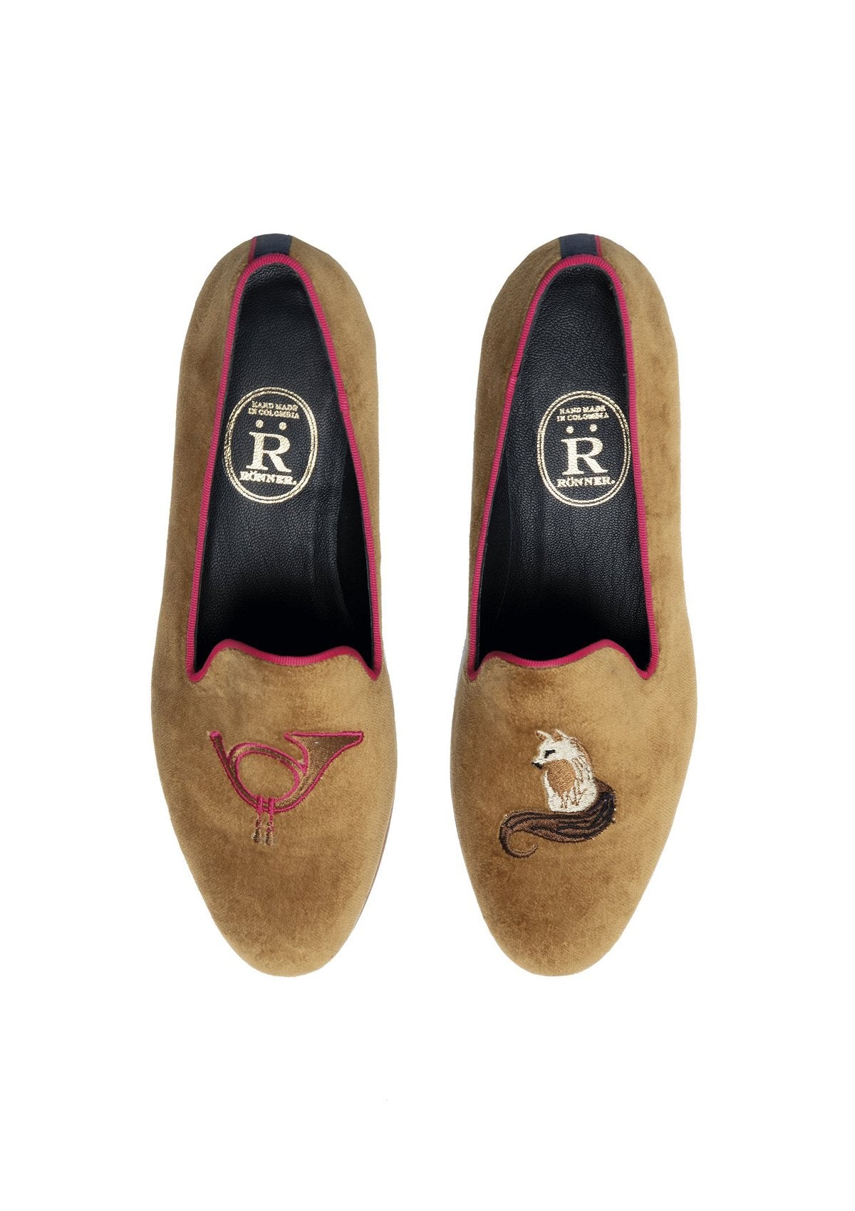 Rönner Mimosa Fox Velvet Loafer