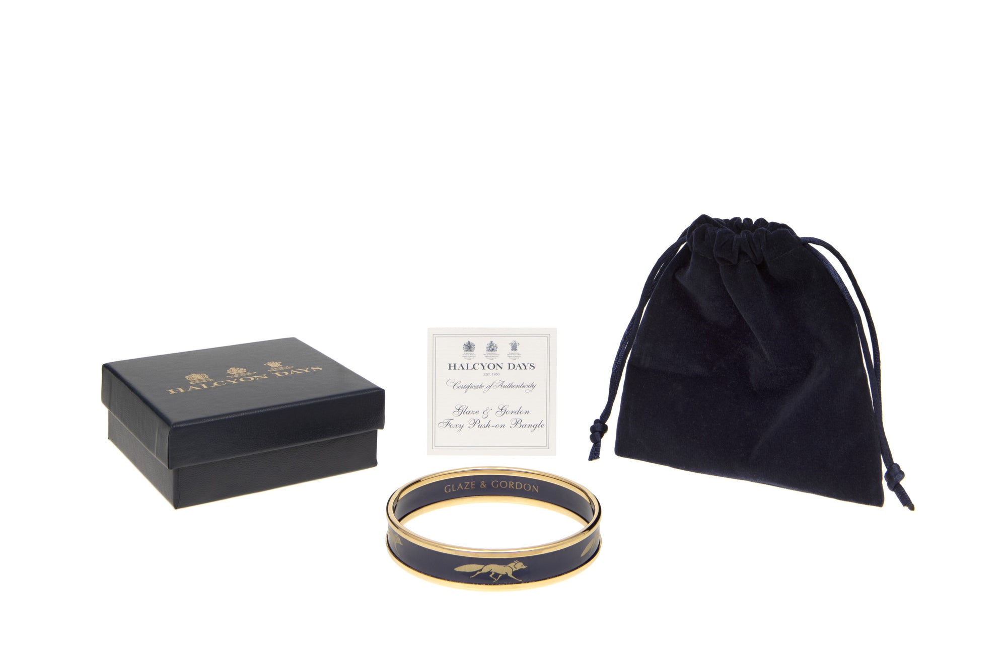 Glaze &amp; Gordon Foxy Push-On Bangle by Halcyon Days