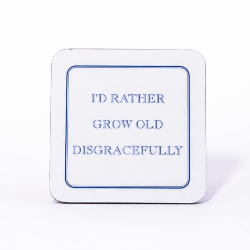 Glaze &amp; Gordon I&#39;d Rather Be.. Coasters