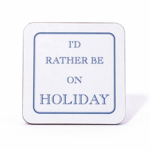 Glaze &amp; Gordon I&#39;d Rather Be.. Coasters