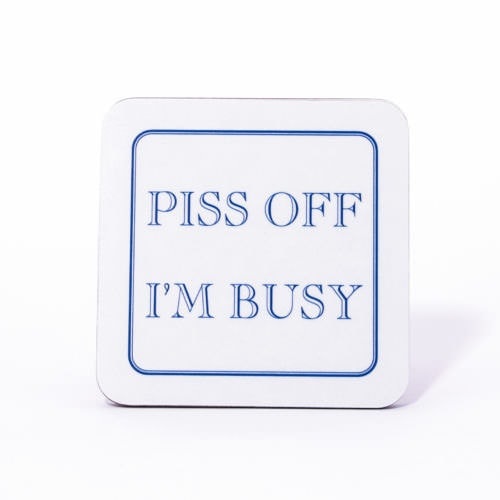 Glaze &amp; Gordon I&#39;d Rather Be.. Coasters