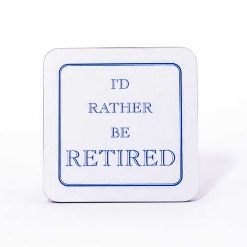 Glaze &amp; Gordon I&#39;d Rather Be.. Coasters