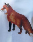 Ox Bow Decor Standing Red Fox Apron