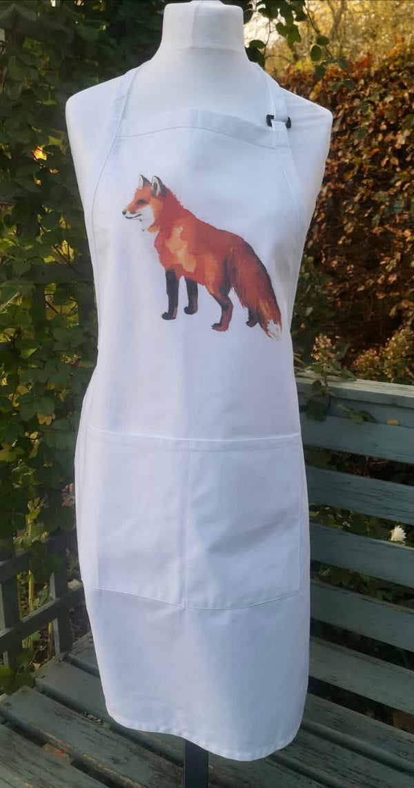 Ox Bow Decor Standing Red Fox Apron