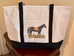 Ox Bow Decor Out To Pasture Large Tote Bag