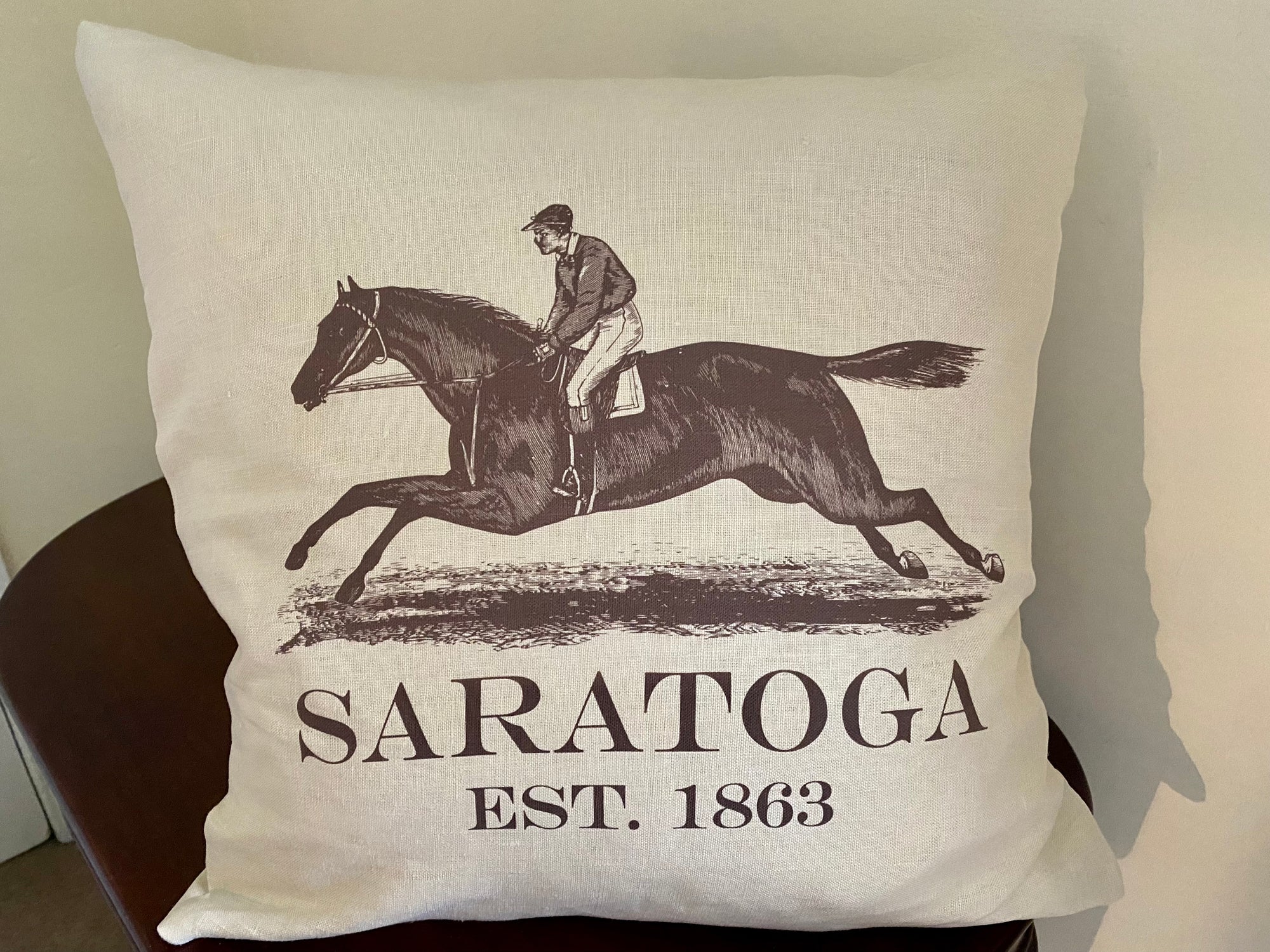 Ox Bow Decor Saratoga Knife Edge Cushion