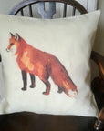 Ox Bow Decor Red Fox Knife Edge Cushion