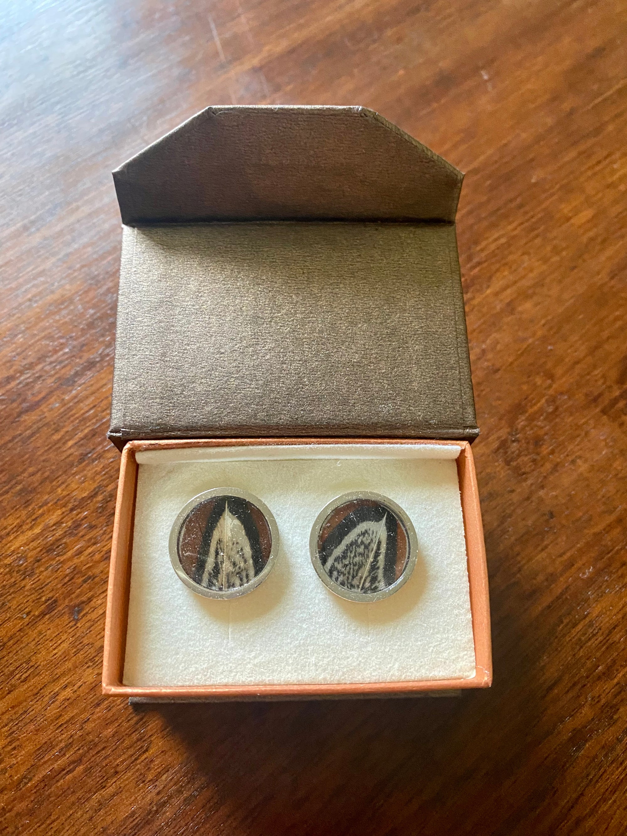 My Fancy Feathers Cufflinks