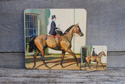 Munnings "My Wife, My Horse & Myself" Placemat
