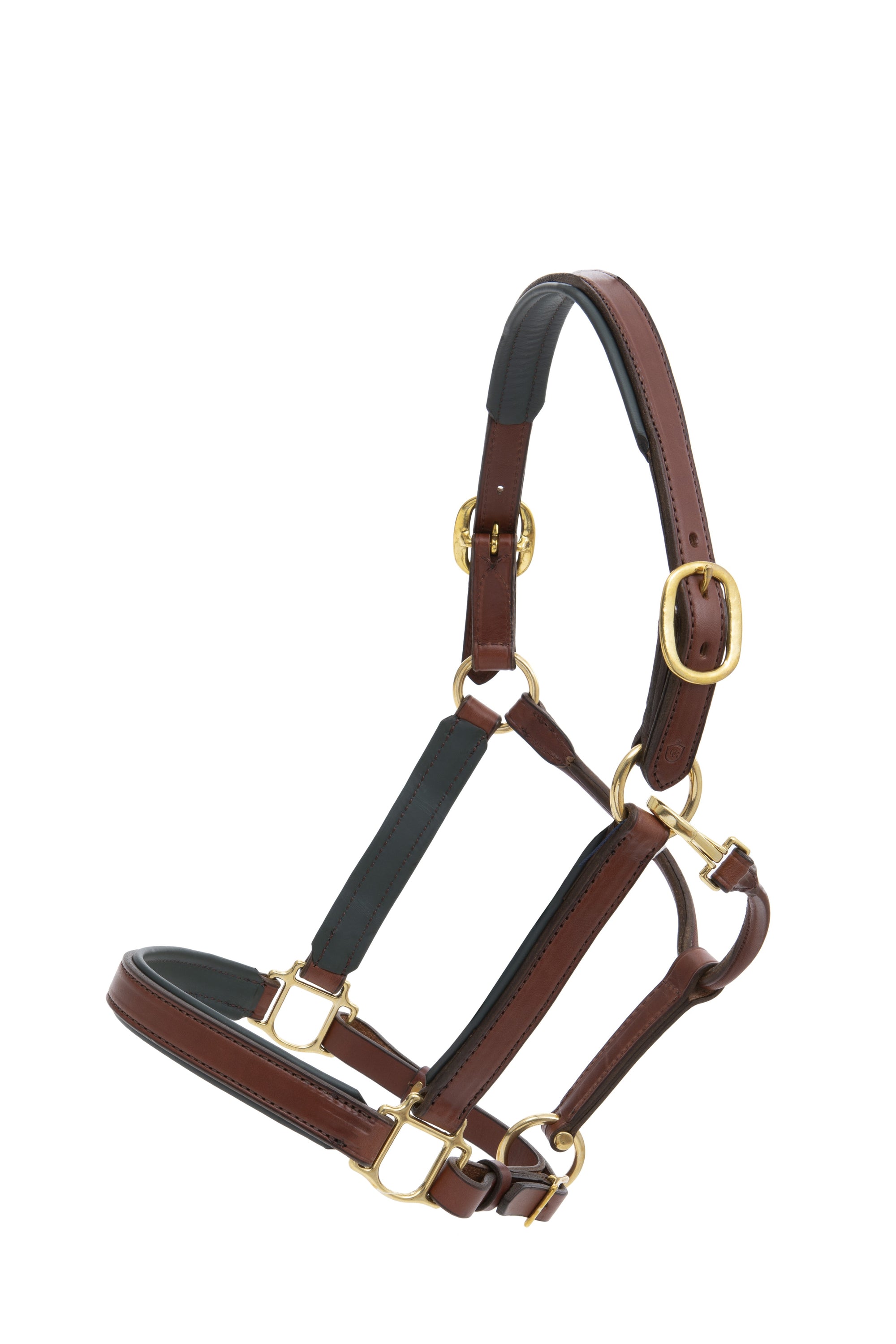 Glaze &amp; Gordon Deluxe Padded Leather Headcollar - Handcrafted