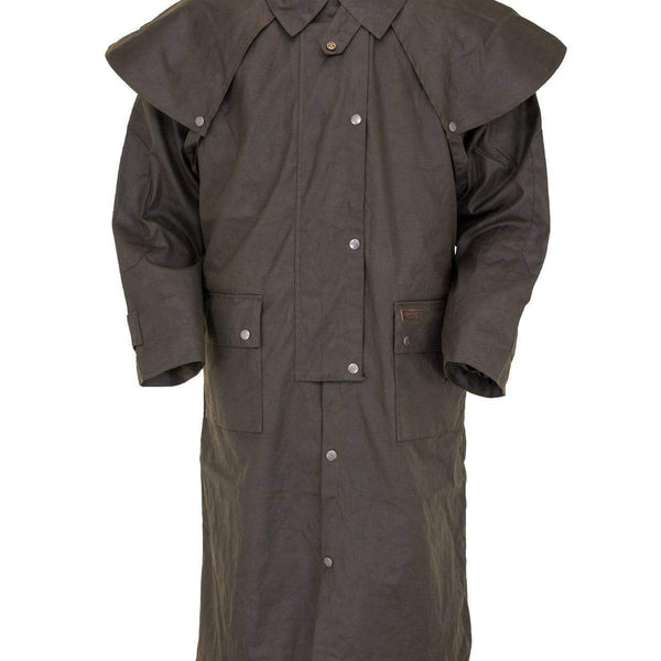 Mens full length duster coat clearance