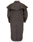 Outback Unisex Long Oilskin Coat - The Low Rider Duster - Brown – Glaze ...