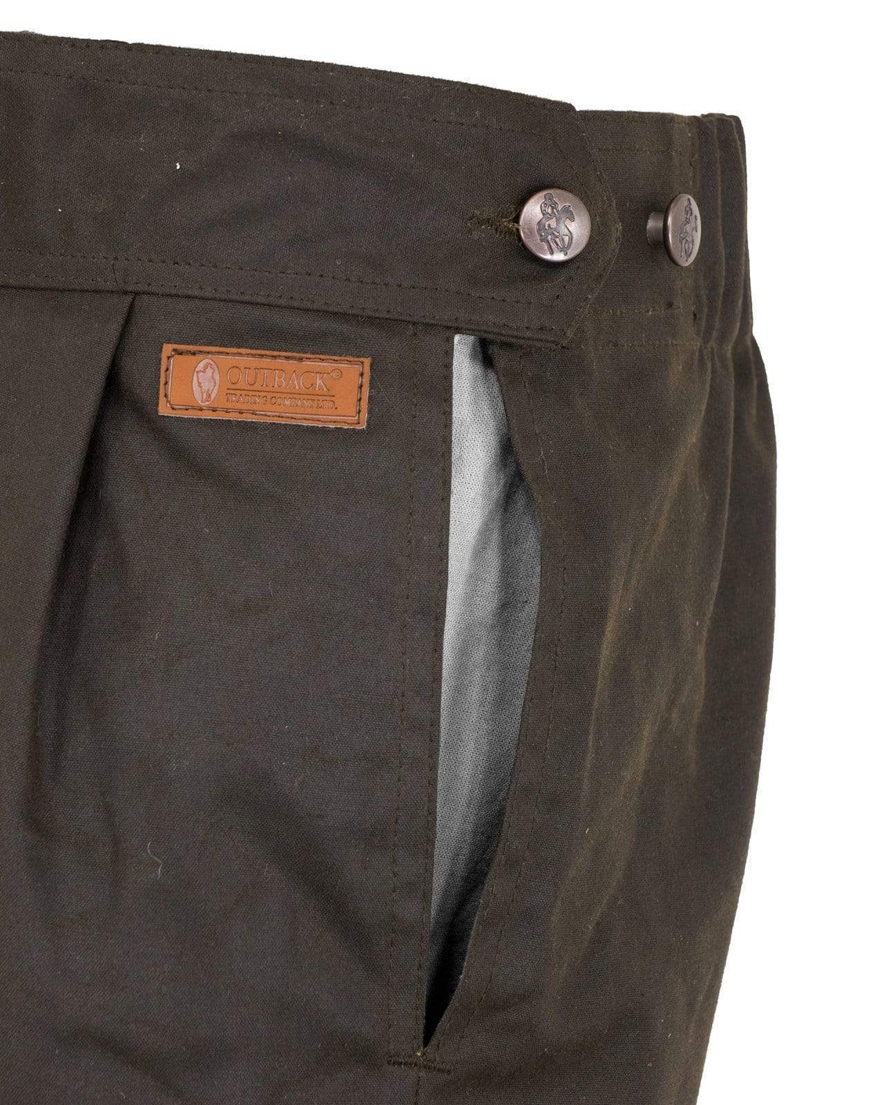 Outback Unisex Oilskin Waterproof Over Trousers