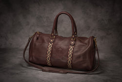Glaze & Gordon Perry Weekender Bag with Pampa Accent