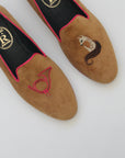 Rönner Mimosa Fox Velvet Loafer