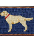 Smathers & Branson Yellow Labrador Needlepoint Card Wallet